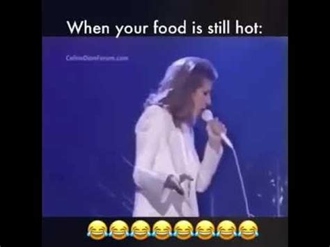 celine hot food mem|celine dion memes.